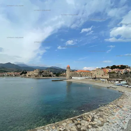 4terimp-a304 Joli De Standing Vue Collioure